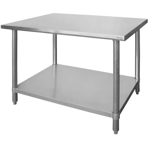  Delovna Miza Central, Inox, 1800x600x850mm Cene