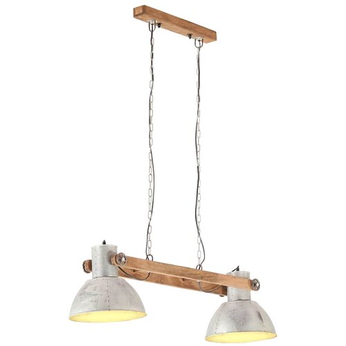  Industrijska viseća svjetiljka 25 W srebrna 109 cm E27 Slike