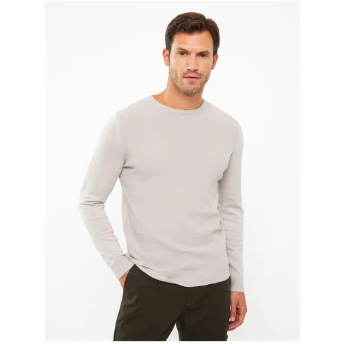 LC Waikiki Crew Neck Long Sleeve Men's Knitwear Sweater