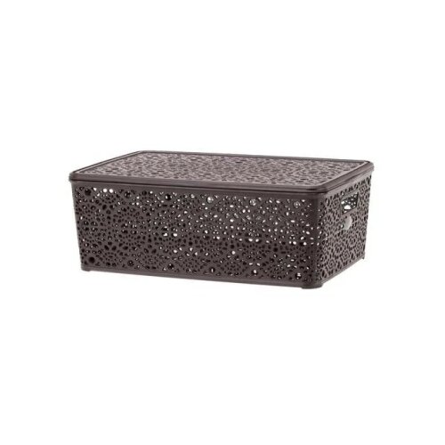 Korpa čipkasta 39x27x14cm sa poklopcem Cene