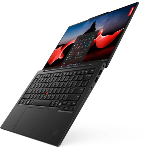 Lenovo laptop thinkpad X1 carbon G12 (black/ paint) ultra 7 155U (12C/14T/ max turbo 4.8GHz/12MB)/ DDR5 32GB (int)/ ssd 1TB pcie/ 14.0" 21KC006LCX Cene