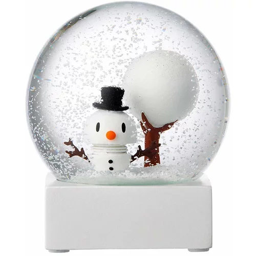Hoptimist Okrasna žoga Snowman Snow Globe L