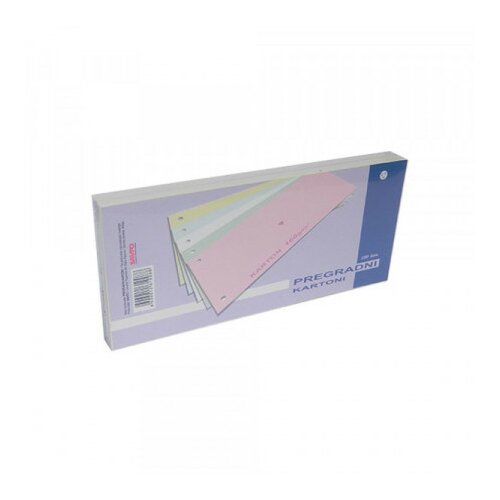 Savpo pregradni karton skr 240x105mm 170g 1/100 roze ( 3646 ) Cene