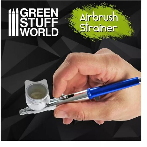 Green Stuff World airbrush strainers - 2 pieces set Slike