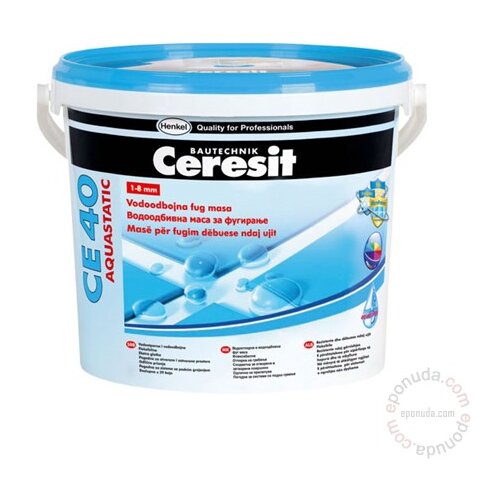 Henkel masa za fugovanje ceresit ce 40 cigla (klinker) 2 kg Slike