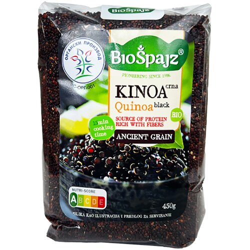 Biospajz Organska crna kinoa Biošpajz, 450g Cene