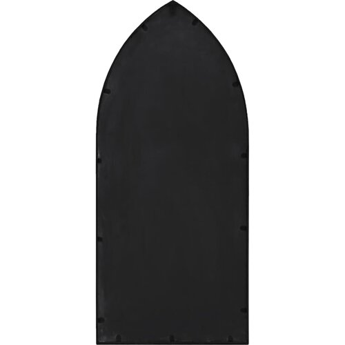  Ogledalo crno 70 x 30 cm željezno za unutarnju upotrebu Slike