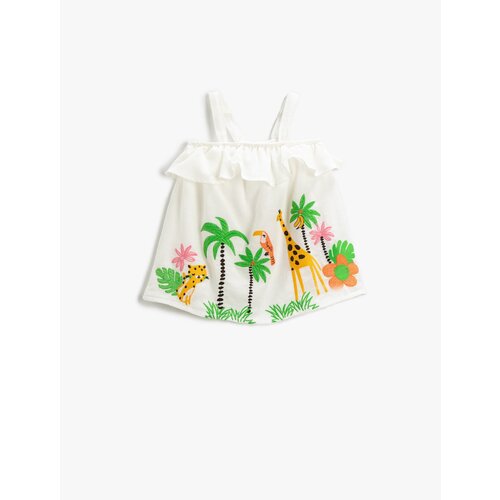 Koton Dress - White - Basic Slike