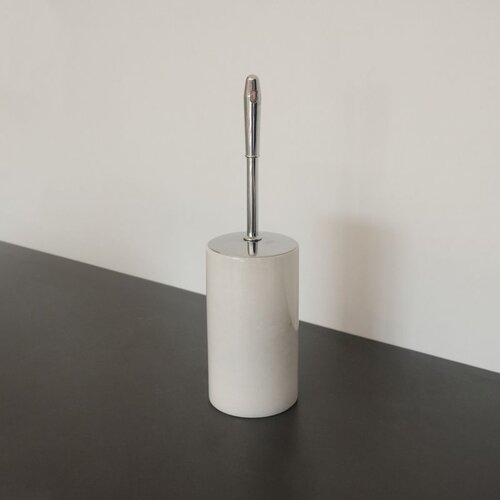  MAR07240602D white toilet brush Slike