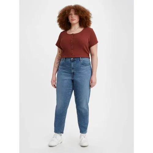 Levi's Jeans hlače A0987-0008 Modra Mom Fit