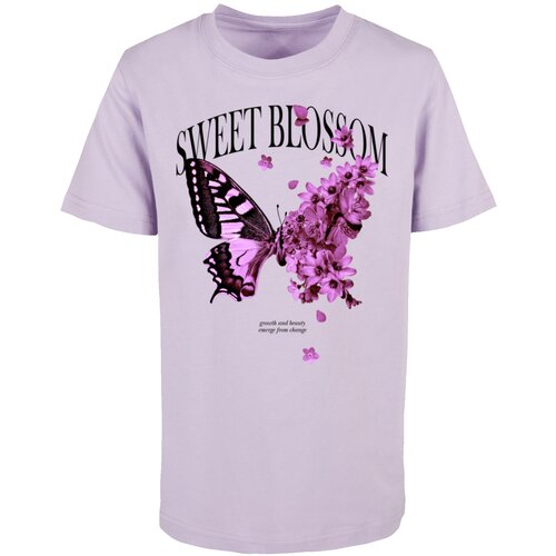 Mister Tee sweet blossom and beauty children's t-shirt purple Slike