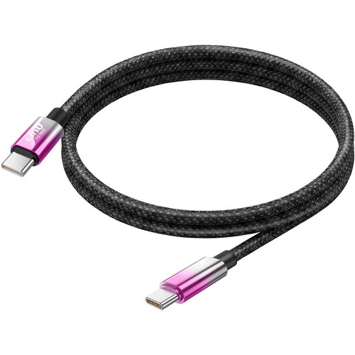 LINQ USB-C v USB-C Kabel za Hitro Polnjenje 80W z LED Zaslonom 1.2m, Vijolična, (5000276702) Cene