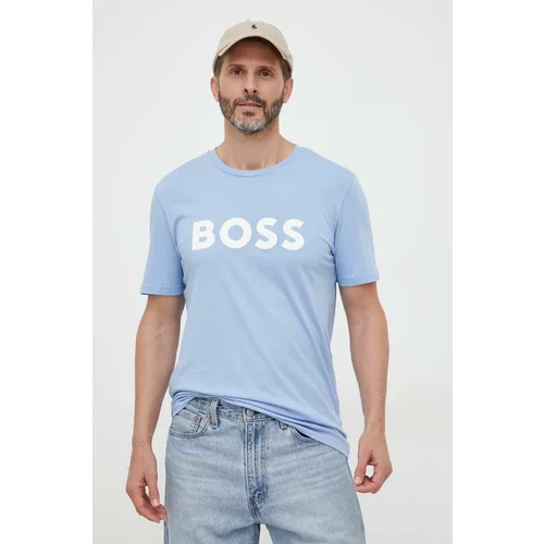 BOSS Orange Bombažna kratka majica BOSS BOSS CASUAL
