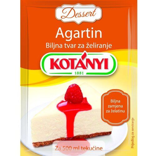 Kotanyi Kot&amp;aacute;nyi dessert Agartin, biljna tvar za želiranje 10g Slike