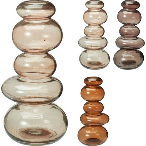  VAZA STONE 11X23CM STAKLO SORTO Slike