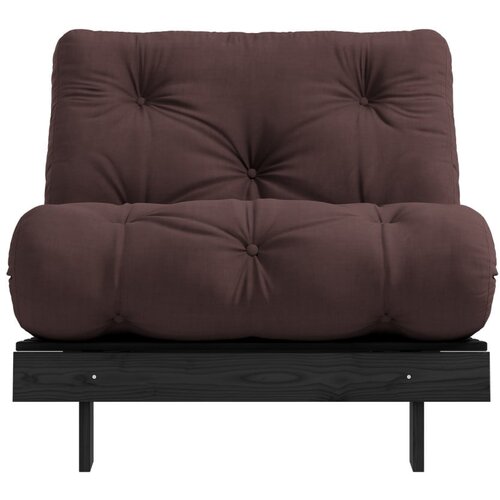 Karup Design Temno rjav fotelj Roots Black Night &amp;ndash; Slike