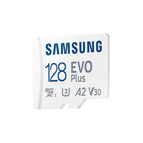 Samsung evo plus microsd card 128GB class 10 + adapter MB-MC128KA