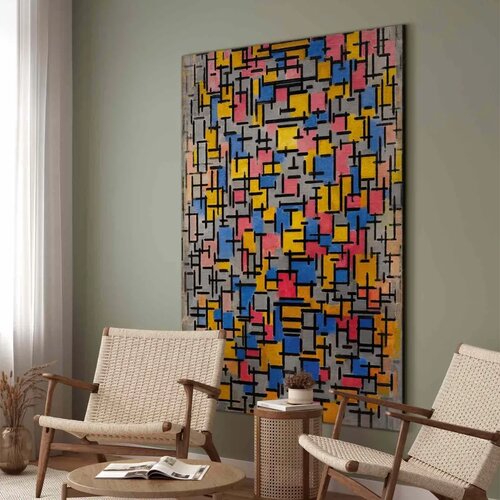  XXL slika - Piet Mondrian &amp;ndash; Composition 93x140 Slike