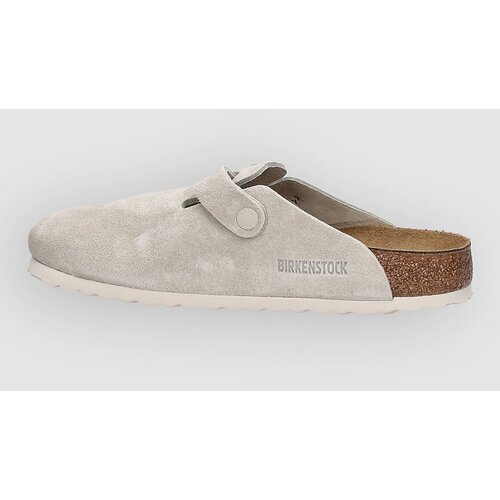 Birkenstock Boston Suede Leather Sandali oyster Slike