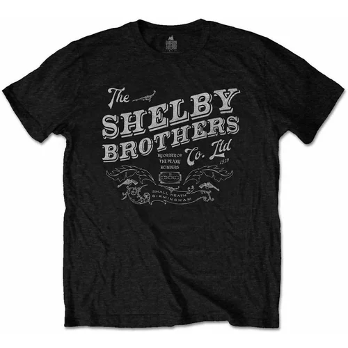 Peaky Blinders Košulja Shelby Brothers L Crna
