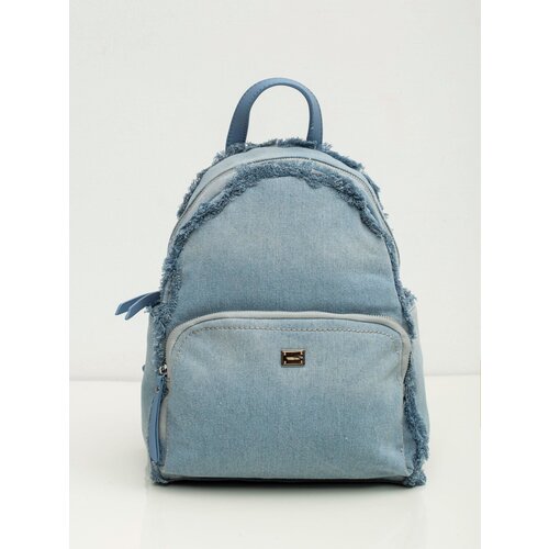 Fashion Hunters Women&amp;#039;s backpack light blue color Slike