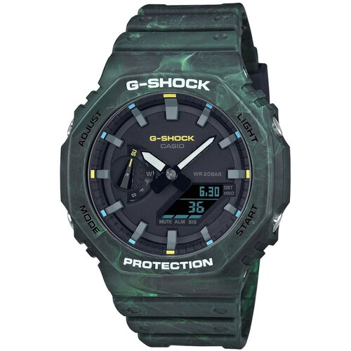 Casio mo&amp;scaron;ka ročna ura G-SHOCK GA-2100FR-3AER Slike