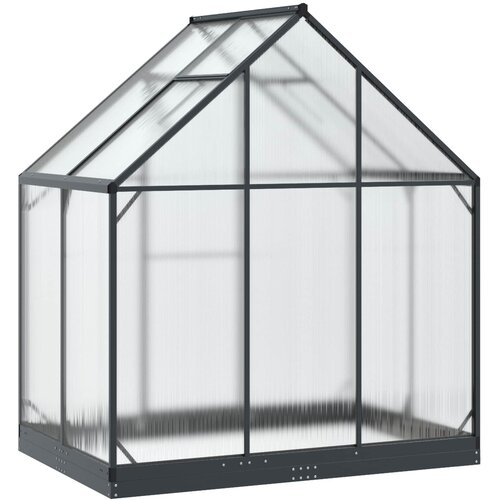  Vrtni staklenik s vratima Antracit 183,5 x 123 x 207 cm Slike