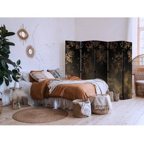  Paravan - Baroque Ornaments in Patinated Gold and Bronze - Retro Motif 225x172 Jednostrani Cene
