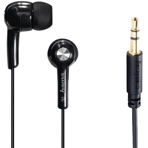  SLUŠALICE HAMA BASIC4MUSIC IN-EAR STEREO, CRNE