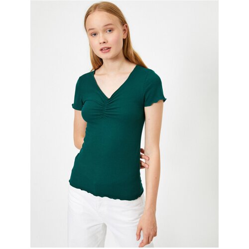 Koton T-Shirt - Green - Regular Slike