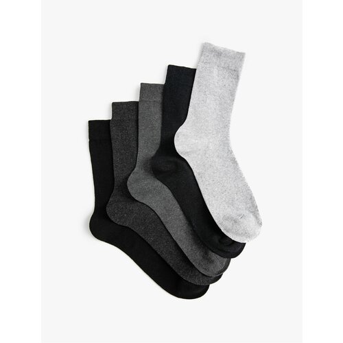 Koton basic 5-Piece socks set multi color Slike