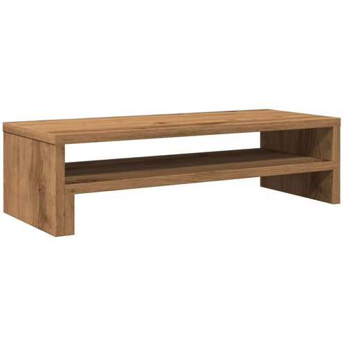 VidaXL Stalak za monitor boja hrasta 54x22x15 cm konstruirano drvo Slike
