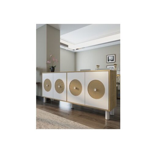 Hanah home Komoda Deren KX180 Bohem Sapphire Oak Hazeran Cene