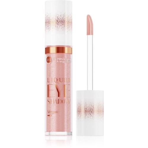 BELL Hypoallergenic bleščeča tekoča senčila za oči odtenek 02 Dazzling Rose 5 g Cene