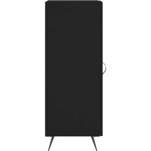  Komoda crna 34,5 x 34 x 90 cm od konstruiranog drva Slike