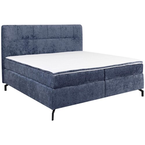 Esposa POSTELJA BOXSPRING 180 cm x 200 cm , tekstil modra Cene