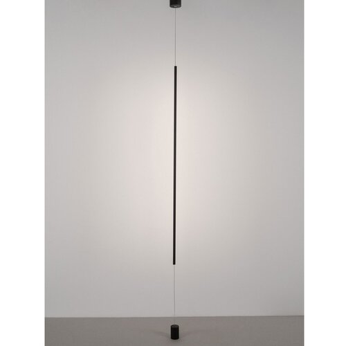 Nova Luce Mat črna aluminijasta LED stoječa svetilka (vi&amp;scaron;ina 300 cm) Elettra &amp;ndash; Slike