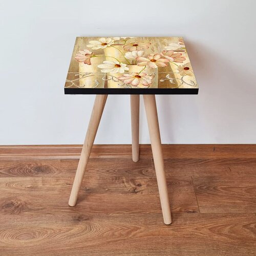 Hanah home klub sto Shp309, 35x42x35 cm, Bež Cene