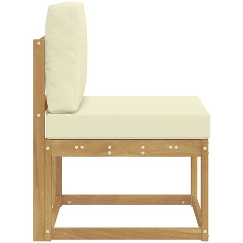  Set vanjskih sofa Bijela i krem 59 x 63 x 73 cm Slike