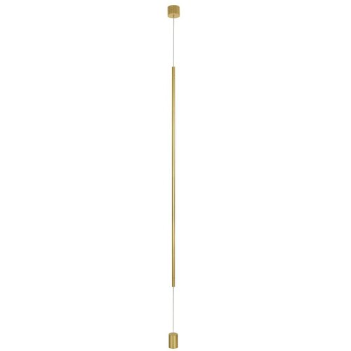 Nova Luce Medeninasta aluminijasta LED stoječa svetilka (vi&scaron;ina 300 cm) Elettra &ndash; Cene