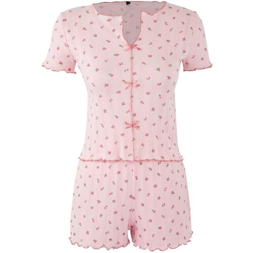 Trendyol Ženski set pidžame Thmss25Pt00434, Roze Cene