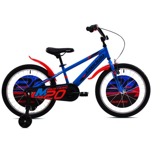Capriolo bicikl za decu mustang, 20"/10.5", teget Cene