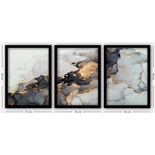 Wallity Dekorativna slika 3SC34, 35x45cm, 3 dijela Cene