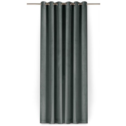 Filumi Temno siva žametna zavesa za delno zatemnitev 200x250 cm Velto &amp;ndash; Slike
