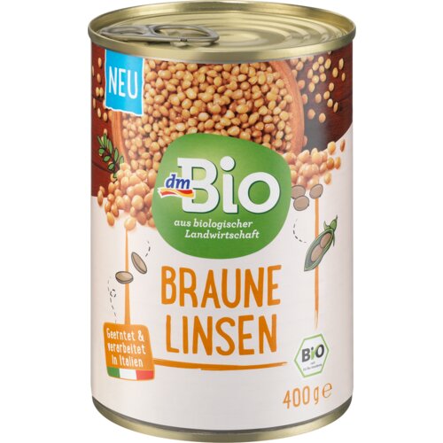 dmBio Smeđe sočivo 400 g Slike
