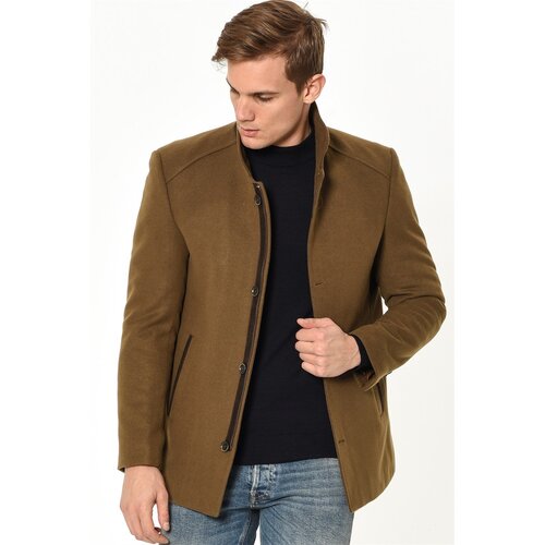 Dewberry PLT8327 MEN&amp;#039;S COAT-CAMEL Slike