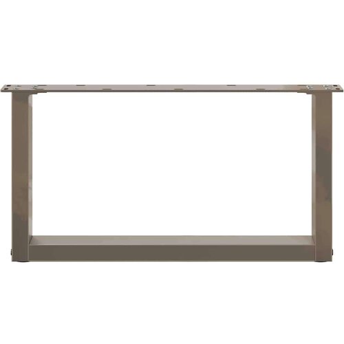  Noge za klub stolić U-oblik 2 kom Prirodni čelik 70 x (30-31) cm Čelik - Prirodna 70 x (30-31) cm 2 1 Slike
