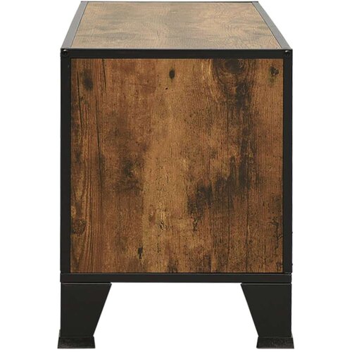 vidaXL TV ormarić rustični smeđi 105 x 36 x 47 cm od metala i MDF-a Cene
