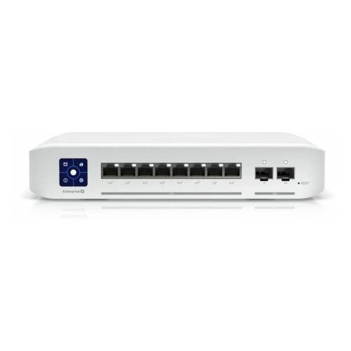 Ubiquiti stikalo 10-port 2x 10G 8x2,5G PoE managed 120W USW-Enterprise-8-PoE Cene