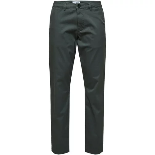 Selected Homme Chino hlače 'NEW MILES' tamo siva